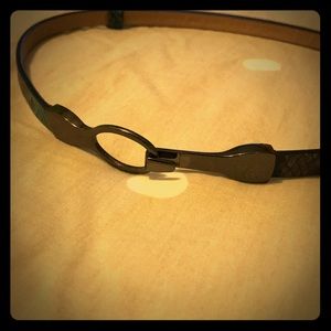 Funky Snakeskin Patterned Belt